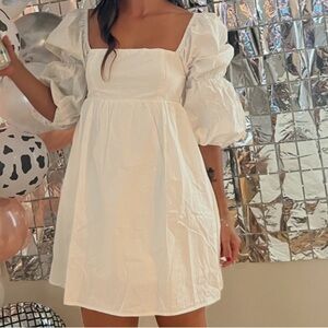 Princess Polly baby doll White Dress